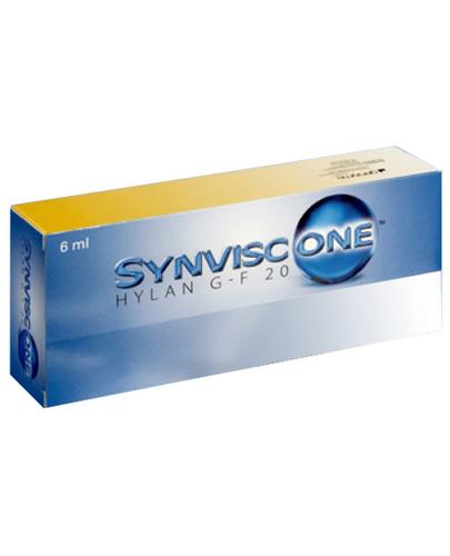 Synvisc One Hylan G-F 20 - 6 ml - cena, opinie, właściwości