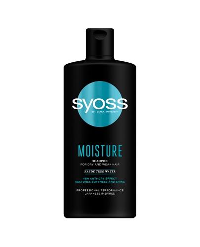  Syoss Moisture Szampon do włosów suchych i osłabionych - 440 ml - cena, opinie, wskazania - Apteka internetowa Melissa  