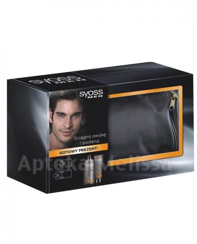 SYOSSMEN Power szampon - 500 ml + Power żel do włosów - 250 ml + Męska kosmetyczka - Apteka internetowa Melissa