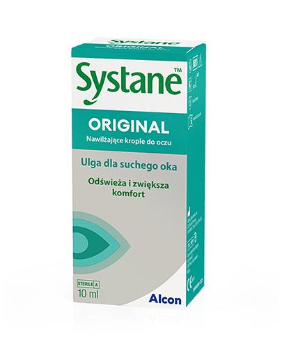Systane Original Nawilżające krople do oczu, łagodzą pieczenie, podrażnienie - 10 ml - cena, opinie, stosowanie - Apteka internetowa Melissa