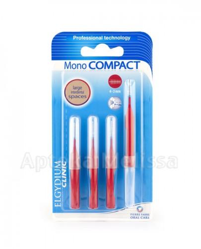 ELGYDIUM Clinic Mono Compact szczoteczki międzyzębowe fioletowe 6-4 mm - 1 szt. - Apteka internetowa Melissa