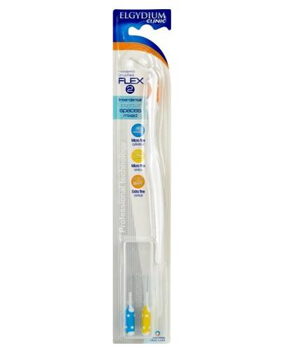 ELGYDIUM CLINIC Interdentalna 2 Flex szczoteczka wąska mix - 1 szt. - Apteka internetowa Melissa