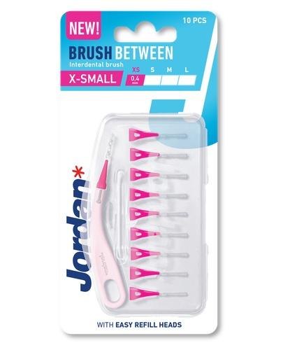 JORDAN BRUSH BETWEEN Szczoteczki międzyzębowe XS - 10 szt. - Apteka internetowa Melissa