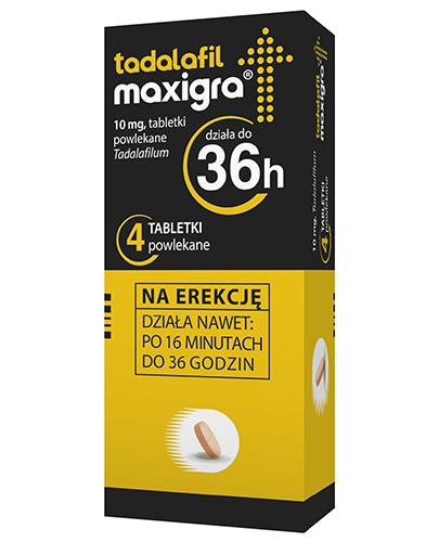  Tadalafil Maxigra 10 mg 4 tabletki - Apteka internetowa Melissa  