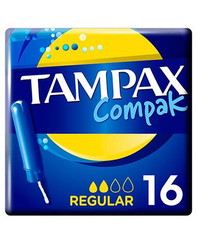  TAMPAX COMPAK Tampony z aplikatorem Regular - 16 szt. - Apteka internetowa Melissa  
