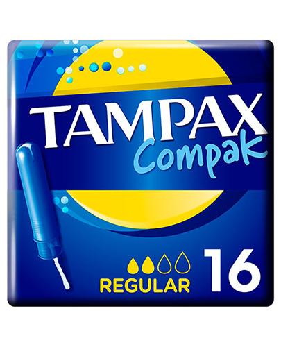TAMPAX COMPAK Tampony z aplikatorem Regular - 16 szt. - Apteka internetowa Melissa