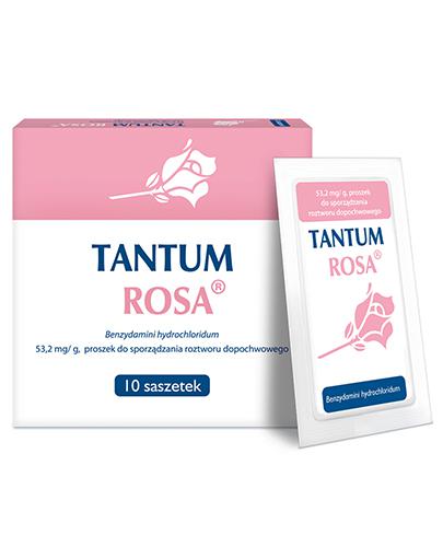  TANTUM ROSA - 10 sasz. lek na zapalenie pochwy - opinie, stosowanie, ulotka - Apteka internetowa Melissa  