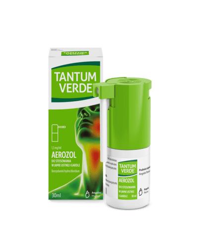 TANTUM VERDE Aerozol - 30 ml - Apteka internetowa Melissa