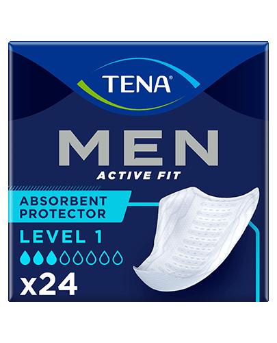  Tena Men Active Fit Level 1 Wkłady anatomiczne dla mężczyzn, 24 sztuki - Apteka internetowa Melissa  