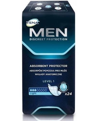 TENA MEN LEVEL 1 Wkłady anatomiczne - 24 szt. - Apteka internetowa Melissa