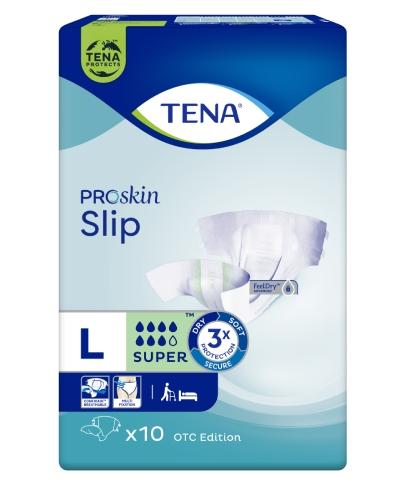  TENA Slip ProSkin Super OTC Edition L, pieluchomajtki, 10 sztuk - Apteka internetowa Melissa  