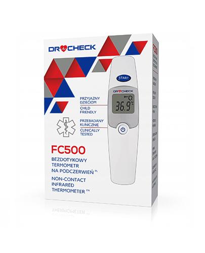  Termometr bezdotykowy na podczerwień Dr CHECK FC500 - 1 szt.  - Apteka internetowa Melissa  