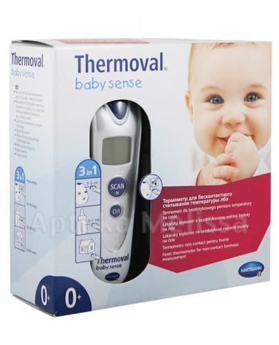 THERMOVAL BABY SENSE Termometr na podczerwień - 1 sztuka - pomiar w 3 sekundy - cena, opinie, stosowanie - Apteka internetowa Melissa