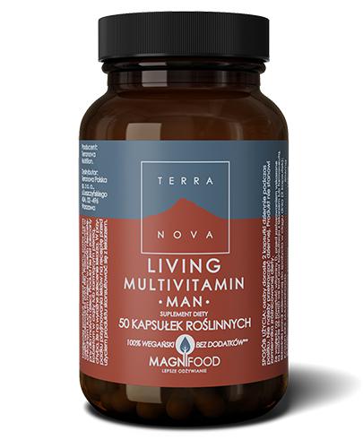  Terranova Living Multivitamin Man - 50 kaps. - cena, opinie, stosowanie - Apteka internetowa Melissa  