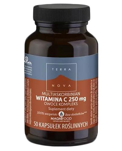  Terranova Multiaskorbinian Witamina C 250 mg Owoce Kompleks - 50 kaps. - Apteka internetowa Melissa  