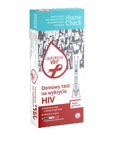  Test domowy do wykrywania HIV, 1 szt. cena, opinie, stosowanie - Apteka internetowa Melissa  