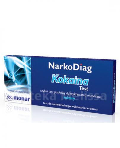TEST NARKODIAG Kokaina - 1 szt. - Apteka internetowa Melissa