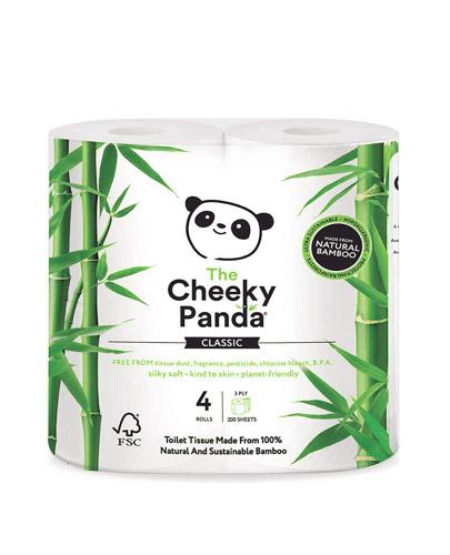  THE CHEEKY PANDA CLASSIC Papier toaletowy, 4 rolki  - Apteka internetowa Melissa  