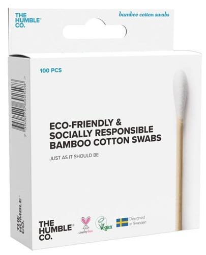  The Humble Bambusowe patyczki kosmetyczne - 100 szt. - cena, opinie, stosowanie - Apteka internetowa Melissa  