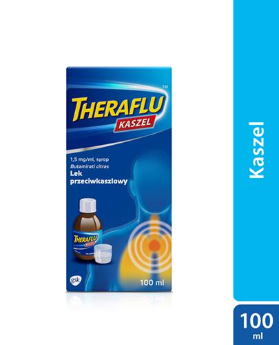THERAFLU KASZEL 0,15% Syrop na suchy kaszel - 100 ml - Apteka internetowa Melissa