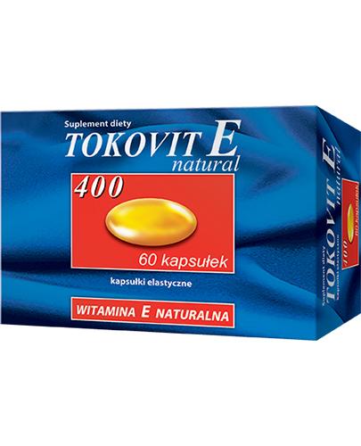 TOKOVIT E400 NATURAL - 60 kaps. - Apteka internetowa Melissa