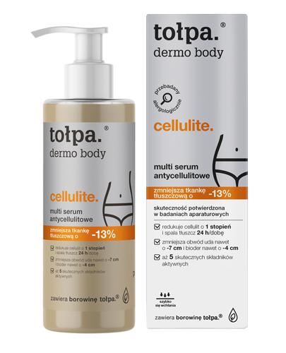TOŁPA DERMO BODY CELLULITE Multi serum antycellulitowe - 250 ml - cena, stosowanie, opinie - Drogeria Melissa