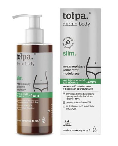 TOŁPA DERMO BODY SLIM Wyszczuplający koncentrat modelujący, 250 ml - redukcja tkanki tłuszczowej