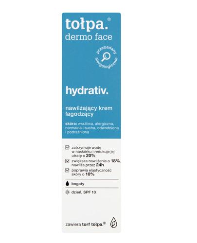 TOŁPA DERMO FACE HYDRATIV Nawilżający krem odprężający bogaty na dzień - 40 ml 
