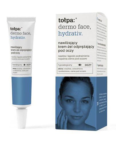 TOŁPA DERMO FACE HYDRATIV Nawilżający krem-żel odprężający pod oczy - 10 ml