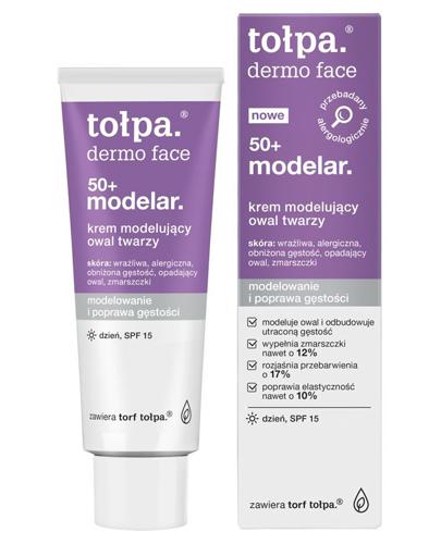 TOŁPA DERMO FACE MODELAR 50+ Krem modelujący owal twarzy na dzień - 40 ml - Apteka internetowa Melissa