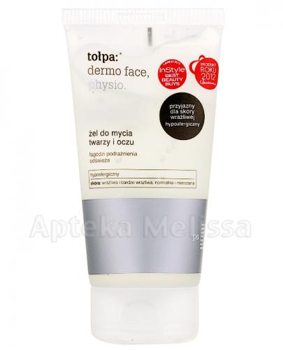 TOŁPA DERMO FACE PHYSIO Żel do mycia twarzy i oczu - 150 ml - Apteka internetowa Melissa