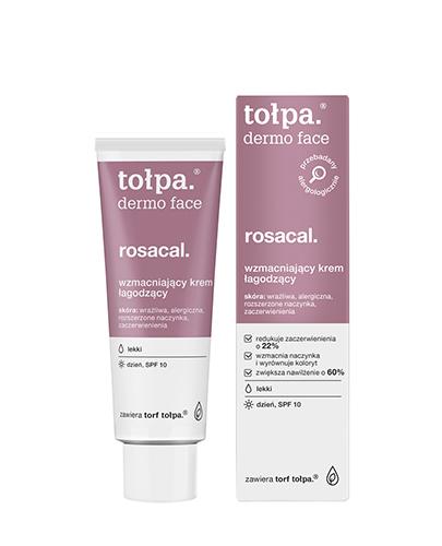 TOŁPA DERMO FACE ROSACAL Łagodzący krem wzmacniający lekki na dzień - 40 ml