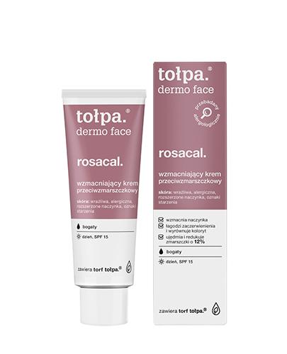 TOŁPA DERMO FACE ROSACAL Przeciwzmarszczkowy krem wzmacniający na dzień - 40 ml - Apteka internetowa Melissa