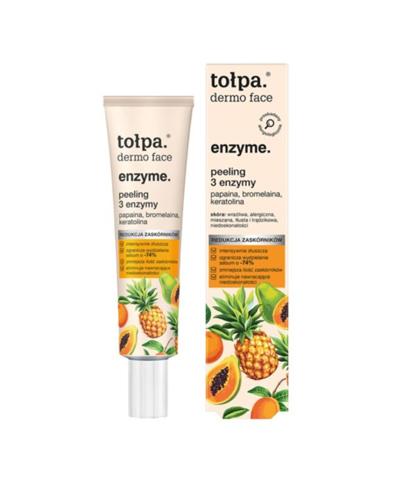 TOŁPA DERMO FACE SEBIO, peeling 3 enzymy, 40 ml