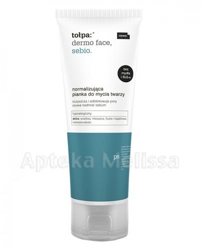 TOŁPA DERMO FACE SEBIO Normalizująca pianka do mycia twarzy - 100 ml - Apteka internetowa Melissa