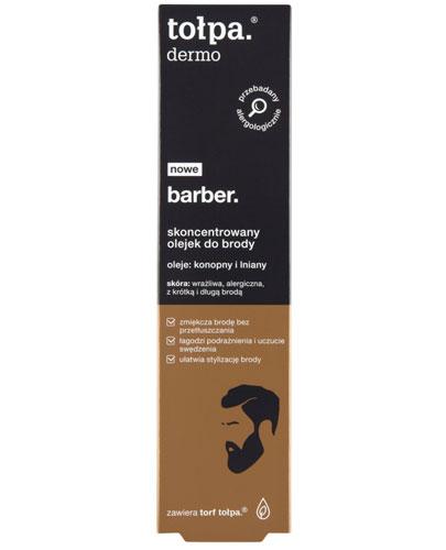 Tołpa Dermo Men Barber Skoncentrowany olejek do brody - 40 ml Do stylizacji i pielęgnacji zarostu - cena, opinie, stosowanie