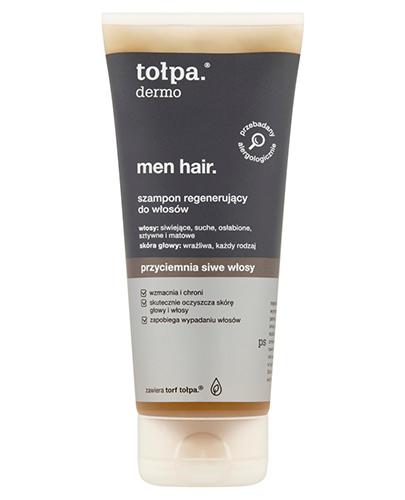  TOŁPA DERMO MEN HAIR Szampon regenerujący do włosów siwych - 200 ml  - Apteka internetowa Melissa  
