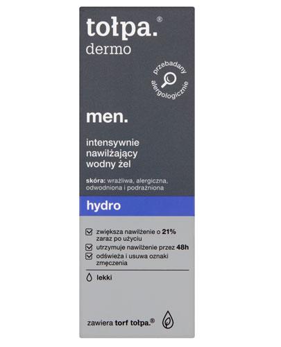  Tołpa Dermo Men Hydro Intensywnie nawilżający wodny żel - 75 ml Do skóry zmęczonej - cena, opinie, stosowanie  - Apteka internetowa Melissa  