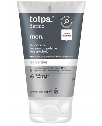 Tołpa Dermo Men Łagodzący balsam po goleniu - 100 ml - cena, opinie, właściwości - Apteka internetowa Melissa
