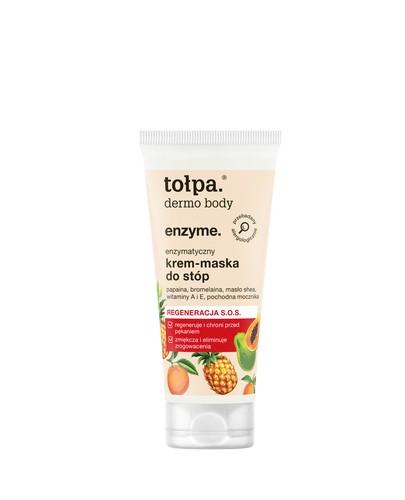 Tołpa dermo pedi enzyme enzymatyczny krem - maska do stóp, 60 ml - Apteka internetowa Melissa