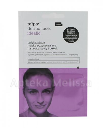 TOŁPA DERMO FACE Idealic Upiększająca maska oczyszczająca na twarz, szyję i dekolt - 2x6 ml - Apteka internetowa Melissa