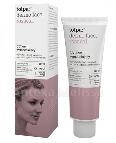 TOŁPA DERMO FACE ROSACAL CC krem wzmacniający na dzień spf 10 - 40 ml - Apteka internetowa Melissa