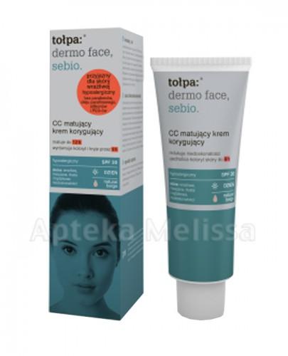 TOŁPA DERMO FACE SEBIO CC Matujący krem korygujący - 40 ml - Apteka internetowa Melissa