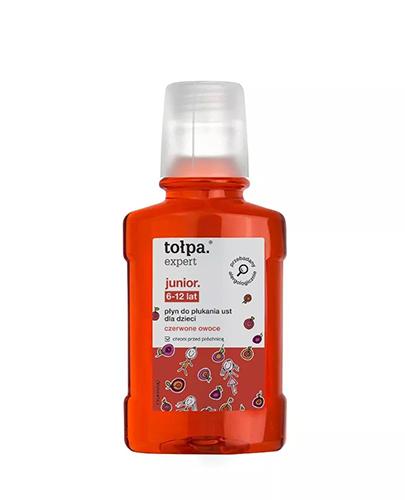 TOŁPA EXPERT JUNIOR Płyn do płukania ust dla dzieci 6-12 lat - 250 ml - Apteka internetowa Melissa