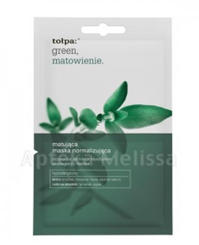 TOŁPA GREEN Maska matująca normalizująca - 2 x 6 ml - Apteka internetowa Melissa