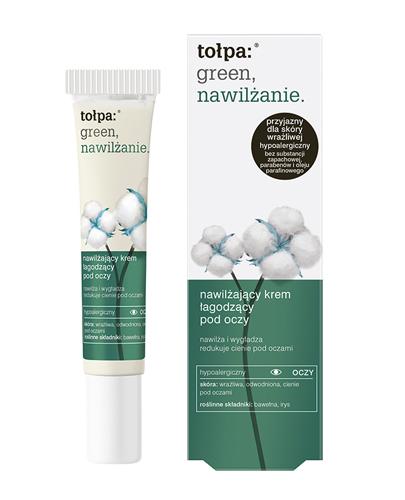 TOŁPA GREEN Nawilżający krem łagodzący pod oczy - 15 ml - Apteka internetowa Melissa