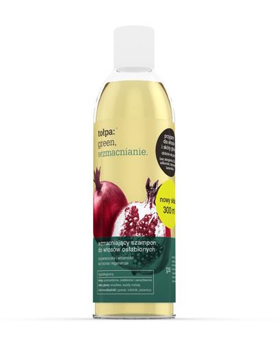 TOŁPA GREEN WZMACNIANIE Wzmacniający szampon do włosów osłabionych - 300 ml - Apteka internetowa Melissa  
