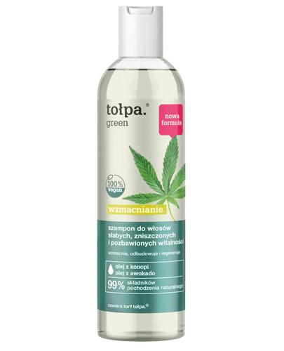  Tołpa Green Wzmacniający szampon do włosów słabych, zniszczonych i pozbawionych witalności - 300 ml - cena, opinie, skład - Apteka internetowa Melissa  