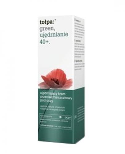 TOŁPA GREEN 40+ Ujędrniający krem przeciwzmarszczkowy pod oczy - 15 ml - Drogeria Melissa