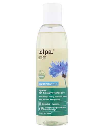 TOŁPA GREEN Łagodny płyn micelarny do mycia twarzy i oczu - 200 ml - Apteka internetowa Melissa